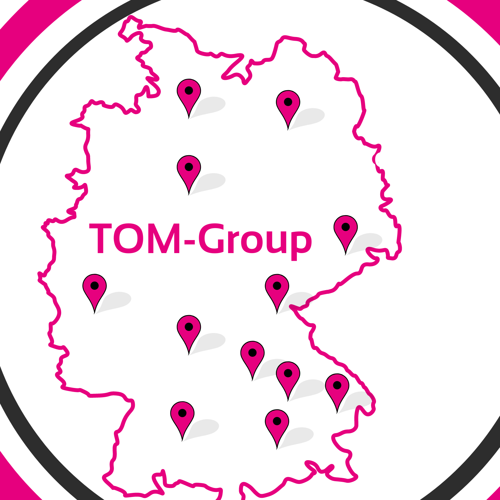 Tom Group - Landkarte